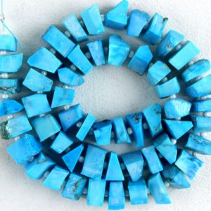 Shop Turquoise Chip & Nugget Beads! Good Quality 50 Pieces Turquoise Rough Gemstone, 6-8 Mm Approx, rough Gemstone, turquoise Rough, making Jewelry, drilled Rough, wholesale Price | Natural genuine chip Turquoise beads for beading and jewelry making.  #jewelry #beads #beadedjewelry #diyjewelry #jewelrymaking #beadstore #beading #affiliate #ad