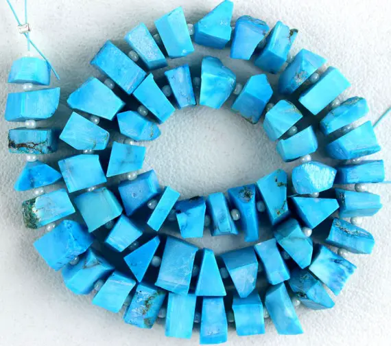 Good Quality 50 Pieces Turquoise Rough Gemstone,6-8 Mm Approx,rough Gemstone,turquoise Rough,making Jewelry,drilled Rough,wholesale Price