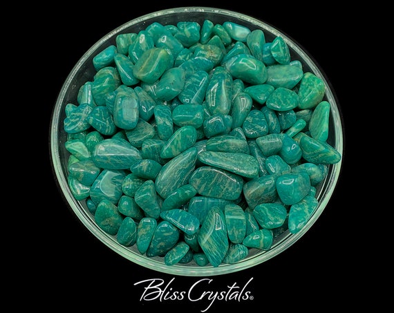 28 Gm Parcel Russian Amazonite Tumbled Stone 1 Oz Parcel Healing Crystal And Stone #ra65