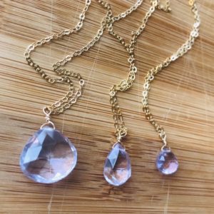 Shop Amethyst Necklaces! Amethyst Necklace – February Birthstone Jewelry- Healing Crystal Necklace | Natural genuine Amethyst necklaces. Buy crystal jewelry, handmade handcrafted artisan jewelry for women.  Unique handmade gift ideas. #jewelry #beadednecklaces #beadedjewelry #gift #shopping #handmadejewelry #fashion #style #product #necklaces #affiliate #ad