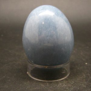 Shop Angelite Shapes! Fine Angelite Angellite Egg From Peru – 1.8" | Natural genuine stones & crystals in various shapes & sizes. Buy raw cut, tumbled, or polished gemstones for making jewelry or crystal healing energy vibration raising reiki stones. #crystals #gemstones #crystalhealing #crystalsandgemstones #energyhealing #affiliate #ad
