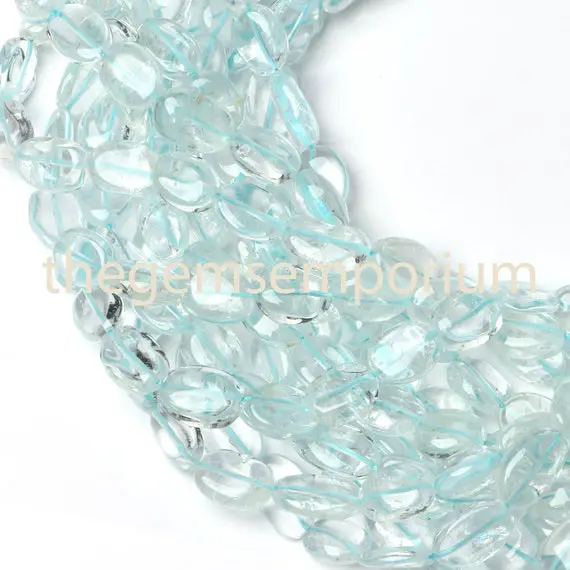 Aquamarine Smooth Plain Oval Shape Beads, Aquamarine Oval Shape Beads, Aquamarine Smooth Beads, Aquamarine Plain Beads, Aquamarine Beads