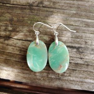 Shop Chrysocolla Earrings! Unique chrysocolla earrings. Silver chrysocolla earrings. One of a kind chrysocolla | Natural genuine Chrysocolla earrings. Buy crystal jewelry, handmade handcrafted artisan jewelry for women.  Unique handmade gift ideas. #jewelry #beadedearrings #beadedjewelry #gift #shopping #handmadejewelry #fashion #style #product #earrings #affiliate #ad
