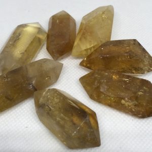 Shop Citrine Points & Wands! Citrine Polished Points, Healing crystals and stones, Spiritual Stone | Natural genuine stones & crystals in various shapes & sizes. Buy raw cut, tumbled, or polished gemstones for making jewelry or crystal healing energy vibration raising reiki stones. #crystals #gemstones #crystalhealing #crystalsandgemstones #energyhealing #affiliate #ad