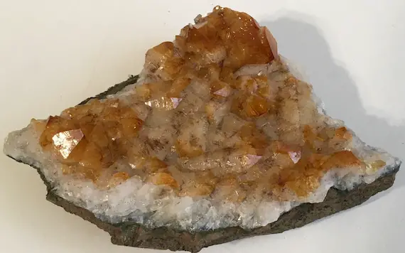 Citrine Crystal Cluster,healing Crystals And Stones, Promotes Positive Energy And Prosperity
