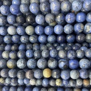 Shop Dumortierite Faceted Beads! faceted blue dumortierite  beads  – blue gemstone  beads – jewelry making gemstones – blue beading material -15inch | Natural genuine faceted Dumortierite beads for beading and jewelry making.  #jewelry #beads #beadedjewelry #diyjewelry #jewelrymaking #beadstore #beading #affiliate #ad