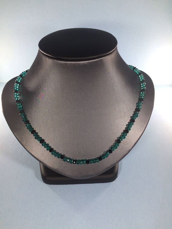 Green Tourmaline Necklace, Green Tourmaline Gemstone Necklace  , Gemstone Necklace , Birthstone Necklace ,   Birthstone