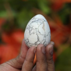 55MM Natural White Howlite Stone Healing Metaphysical Meditation Rekki Power Yoni Egg | Natural genuine stones & crystals in various shapes & sizes. Buy raw cut, tumbled, or polished gemstones for making jewelry or crystal healing energy vibration raising reiki stones. #crystals #gemstones #crystalhealing #crystalsandgemstones #energyhealing #affiliate #ad