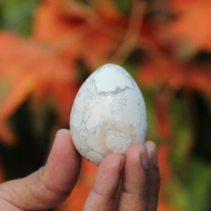 Huge 55MM Natural White Howlite Stone Healing Metaphysical Meditation Rekki Power Yoni Egg | Natural genuine stones & crystals in various shapes & sizes. Buy raw cut, tumbled, or polished gemstones for making jewelry or crystal healing energy vibration raising reiki stones. #crystals #gemstones #crystalhealing #crystalsandgemstones #energyhealing #affiliate #ad
