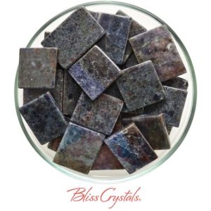 1  IOLITE Flat Slice Tumbled Stone Mineral Crystal Healing Relationships, Self Confidence Addiction #LT02 | Natural genuine stones & crystals in various shapes & sizes. Buy raw cut, tumbled, or polished gemstones for making jewelry or crystal healing energy vibration raising reiki stones. #crystals #gemstones #crystalhealing #crystalsandgemstones #energyhealing #affiliate #ad