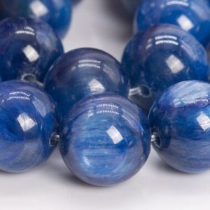 Shop Kyanite Beads! 36 / 18 / 9 Pcs – 11MM Kyanite Beads Grade AAA Genuine Natural Round Gemstone Loose Beads (104354) | Natural genuine beads Kyanite beads for beading and jewelry making.  #jewelry #beads #beadedjewelry #diyjewelry #jewelrymaking #beadstore #beading #affiliate #ad