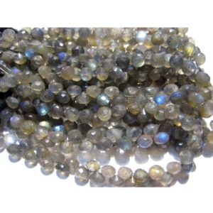 Shop Labradorite Bead Shapes! Labradorite, Blue Fire Gem Stone, 6mm Beads, Onion Briolette, 26 Pieces | Natural genuine other-shape Labradorite beads for beading and jewelry making.  #jewelry #beads #beadedjewelry #diyjewelry #jewelrymaking #beadstore #beading #affiliate #ad
