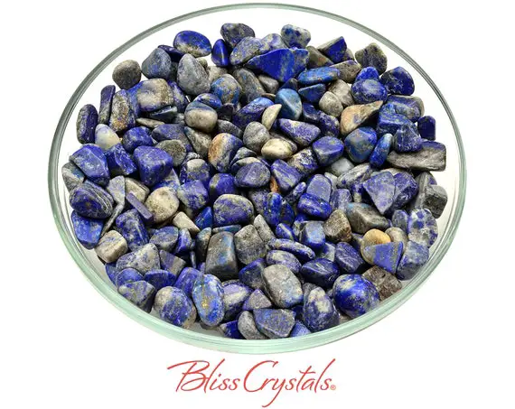 36 Gm Parcel Lapis Lazuli Tumbled Stone Mini Stone #lm07