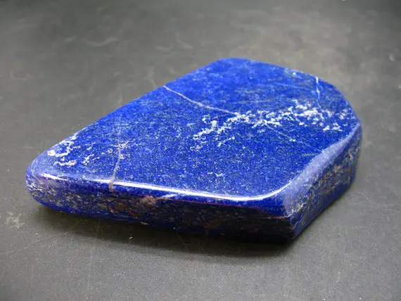 Lapis Lazuli Lazurite Tumbled Stone  From Afghanistan - 4.2"