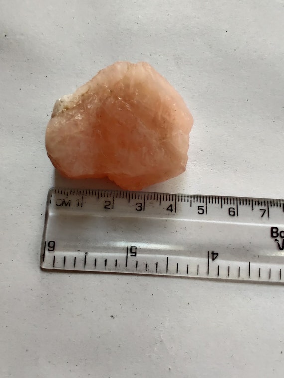 44 Gm Raw Morganite From Nigeria, Large Natural Morganite Piece, Raw Morganite, Natural Crystal, Raw, Large Morganite