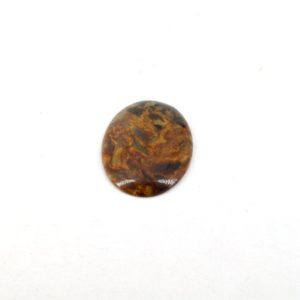 Shop Pietersite Beads! Pietersite Cabochon | Round Flat Back Cabochon | 25mm x 36mm – 5mm Dome Height | OOAK Natural Gemstone Cabochon | Natural genuine round Pietersite beads for beading and jewelry making.  #jewelry #beads #beadedjewelry #diyjewelry #jewelrymaking #beadstore #beading #affiliate #ad