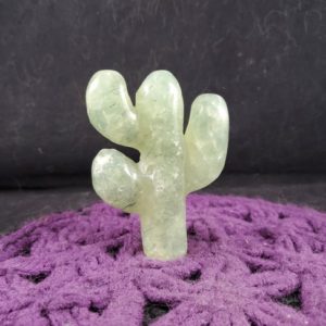 Shop Prehnite Shapes! Prehnite Epidote Cactus Carved Crystal Saguaro Cacti high quality polished Desert Lover carving green | Natural genuine stones & crystals in various shapes & sizes. Buy raw cut, tumbled, or polished gemstones for making jewelry or crystal healing energy vibration raising reiki stones. #crystals #gemstones #crystalhealing #crystalsandgemstones #energyhealing #affiliate #ad
