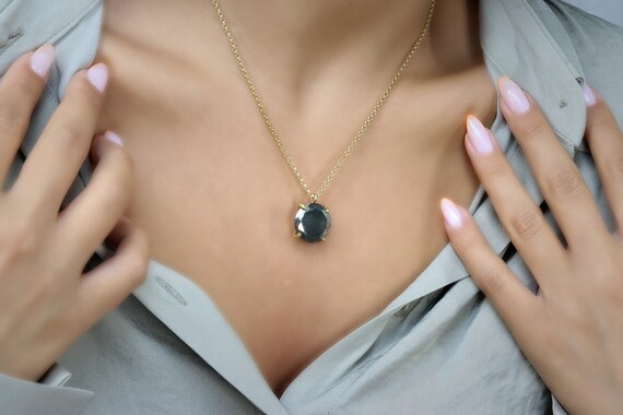 Raw Pyrite Necklace · Crystal Necklace · Necklace For Her · Boho Chic Necklace · 14kt Gold Fill Necklace · Fools Gold Necklace