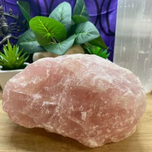 Shop Raw & Rough Rose Quartz Stones! Raw Rose Quartz crystal geode healing cluster love healing MRQ4 | Natural genuine stones & crystals in various shapes & sizes. Buy raw cut, tumbled, or polished gemstones for making jewelry or crystal healing energy vibration raising reiki stones. #crystals #gemstones #crystalhealing #crystalsandgemstones #energyhealing #affiliate #ad