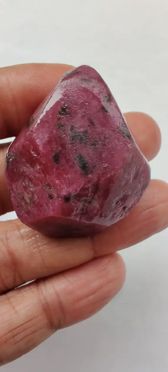 217 Ct Rarest Extra Large Aaa++ Natural Red Ruby Rough, Ruby Rough Stone, Raw Ruby Stone,ruby Gemstone,july Birthstone,30x40x20 Mm