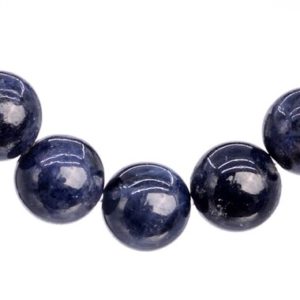 Genuine Natural Sapphire Gemstone Beads 5MM Blue Round AAA Quality Loose Beads (103388) | Natural genuine round Sapphire beads for beading and jewelry making.  #jewelry #beads #beadedjewelry #diyjewelry #jewelrymaking #beadstore #beading #affiliate #ad