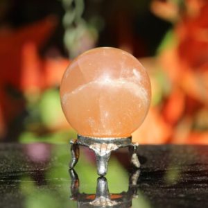 Shop Selenite Shapes! Amazing High Quality ~ 45MM Orange Selenite Stone | Crystal Healing | Reiki Aura | Meditation Power | Sphere Ball | Natural genuine stones & crystals in various shapes & sizes. Buy raw cut, tumbled, or polished gemstones for making jewelry or crystal healing energy vibration raising reiki stones. #crystals #gemstones #crystalhealing #crystalsandgemstones #energyhealing #affiliate #ad