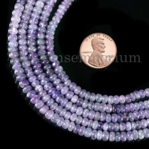 Shop Tanzanite Rondelle Beads! 4-4.25mm Tanzanite Smooth Rondelle Beads, Tanzanite Rondelle Beads, Tanzanite Smooth Beads, Tanzanite Beads Tanzanite Gemstone, Rondelle | Natural genuine rondelle Tanzanite beads for beading and jewelry making.  #jewelry #beads #beadedjewelry #diyjewelry #jewelrymaking #beadstore #beading #affiliate #ad