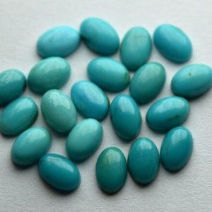 Shop Turquoise Cabochons! 5 Matched Pair,Natural Arizona Sleeping Beauty Turquoise Cabochon Shape,Size 6x4mm | Natural genuine stones & crystals in various shapes & sizes. Buy raw cut, tumbled, or polished gemstones for making jewelry or crystal healing energy vibration raising reiki stones. #crystals #gemstones #crystalhealing #crystalsandgemstones #energyhealing #affiliate #ad