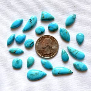 Shop Turquoise Cabochons! Turquoise Cabochons,  Blue Compressed Turquoise Loose Gemstone, Mix Shape And Size Cabochon, 5 Pieces Lot, 7x11mm – 11x20mm #GNRA0010 | Natural genuine stones & crystals in various shapes & sizes. Buy raw cut, tumbled, or polished gemstones for making jewelry or crystal healing energy vibration raising reiki stones. #crystals #gemstones #crystalhealing #crystalsandgemstones #energyhealing #affiliate #ad