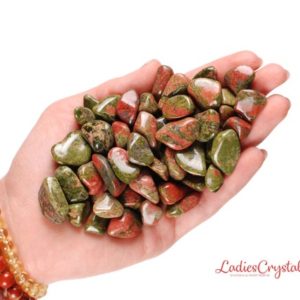 Shop Tumbled Unakite Crystals & Pocket Stones! Set Of 3 Unakite Tumbled Stones, Unakite Tumbled Stones, Unakite Crystals,  Stones, Crystals, Rocks, Gemstones, Gifts, Zodiac Crystals | Natural genuine stones & crystals in various shapes & sizes. Buy raw cut, tumbled, or polished gemstones for making jewelry or crystal healing energy vibration raising reiki stones. #crystals #gemstones #crystalhealing #crystalsandgemstones #energyhealing #affiliate #ad