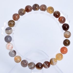 Shop Agate Bracelets! 8MM Botswana Agate Beads Bracelet Grade AAA Genuine Natural Round Gemstone 7.5" Bulk Lot Options (106621h-2024) | Natural genuine Agate bracelets. Buy crystal jewelry, handmade handcrafted artisan jewelry for women.  Unique handmade gift ideas. #jewelry #beadedbracelets #beadedjewelry #gift #shopping #handmadejewelry #fashion #style #product #bracelets #affiliate #ad