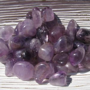 Shop Tumbled Amethyst Crystals & Pocket Stones! Tumbled Amethyst – Amethyst Crystal – Tumbled Stones – Spiritual Stone -Protection Stone -Cleansing Stone -Calming Stone -Tumbled Gemstones | Natural genuine stones & crystals in various shapes & sizes. Buy raw cut, tumbled, or polished gemstones for making jewelry or crystal healing energy vibration raising reiki stones. #crystals #gemstones #crystalhealing #crystalsandgemstones #energyhealing #affiliate #ad