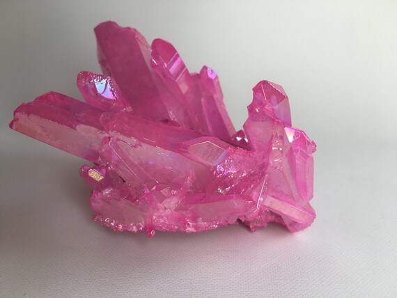 Pink Aura Quartz Cluster, Aura Crystal, Pink Aura Quartz, Pink Angel Aura, Angel Aura Quartz, Angel Aura Quartz Cluster, Aura Crystal