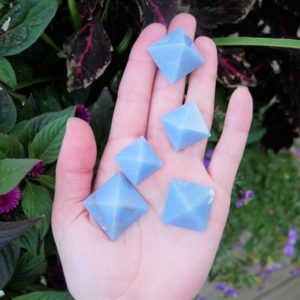 Angelite PYRAMIDS – Crystal Pyramids –  Healing Pyramids – Stones for Grids – Angel Stones – Crown Chakra Stones – REIKI MASTER | Natural genuine stones & crystals in various shapes & sizes. Buy raw cut, tumbled, or polished gemstones for making jewelry or crystal healing energy vibration raising reiki stones. #crystals #gemstones #crystalhealing #crystalsandgemstones #energyhealing #affiliate #ad
