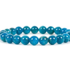 Shop Apatite Jewelry! Apatite Bracelet Natural Blue Apatite Gemstone Bracelet, Chakra Bracelet – Handmade Gemstone Jewelry | Natural genuine Apatite jewelry. Buy crystal jewelry, handmade handcrafted artisan jewelry for women.  Unique handmade gift ideas. #jewelry #beadedjewelry #beadedjewelry #gift #shopping #handmadejewelry #fashion #style #product #jewelry #affiliate #ad