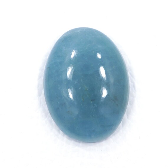 Mind Blowing Aquamarine 22*29 Mm Oval Shape Aquamarine Semi Precious Gemstone 41.40 Cts Natural Blue Aquamarine Cabochon Ornamental Gemstone