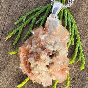 Shop Aragonite Jewelry! Aragonite, 925 Silver, Healing Stone Necklace With Positive Healing Energy! | Natural genuine Aragonite jewelry. Buy crystal jewelry, handmade handcrafted artisan jewelry for women.  Unique handmade gift ideas. #jewelry #beadedjewelry #beadedjewelry #gift #shopping #handmadejewelry #fashion #style #product #jewelry #affiliate #ad