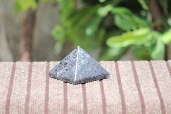 Natural 95mm Black Tourmaline | Healing Charged Crystal Power | Physical Meditation | Pyramid