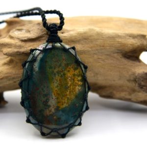 Dark Green Bloodstone Jewelry, Viking Pendant For Man, Blood Stone Necklace, Birthday Gifts for Husband | Natural genuine Bloodstone pendants. Buy crystal jewelry, handmade handcrafted artisan jewelry for women.  Unique handmade gift ideas. #jewelry #beadedpendants #beadedjewelry #gift #shopping #handmadejewelry #fashion #style #product #pendants #affiliate #ad