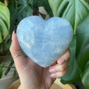 Shop Blue Calcite Shapes! Blue calcite heart , large | Natural genuine stones & crystals in various shapes & sizes. Buy raw cut, tumbled, or polished gemstones for making jewelry or crystal healing energy vibration raising reiki stones. #crystals #gemstones #crystalhealing #crystalsandgemstones #energyhealing #affiliate #ad