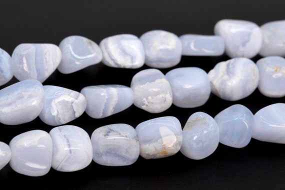 3-10mm Blue Blue Lace Agate Beads Pebble Granule Aaa Genuine Natural Gemstone Full Strand Loose Beads 15.5" Bulk Lot Options (107069-2252)