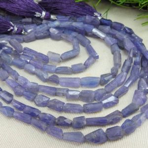 Shop Tanzanite Chip & Nugget Beads! Blue Tanzanite Smooth Oval Shape Tumble Nuggets/Loose Stone Beads/8Inch 14X10To6X5MM Approx/Wholesaler/Supplies BSJ-TU5 | Natural genuine chip Tanzanite beads for beading and jewelry making.  #jewelry #beads #beadedjewelry #diyjewelry #jewelrymaking #beadstore #beading #affiliate #ad