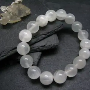 Shop Calcite Bracelets! White Calcite Genuine Bracelet ~ 7 Inches  ~ 12mm  Round Beads | Natural genuine Calcite bracelets. Buy crystal jewelry, handmade handcrafted artisan jewelry for women.  Unique handmade gift ideas. #jewelry #beadedbracelets #beadedjewelry #gift #shopping #handmadejewelry #fashion #style #product #bracelets #affiliate #ad