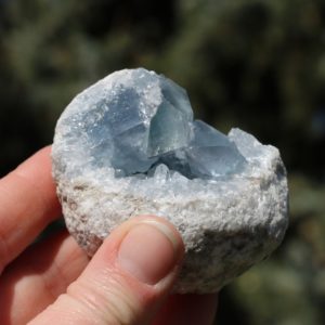 Shop Celestite Stones & Crystals! Celestite Raw Medium #I | Natural genuine stones & crystals in various shapes & sizes. Buy raw cut, tumbled, or polished gemstones for making jewelry or crystal healing energy vibration raising reiki stones. #crystals #gemstones #crystalhealing #crystalsandgemstones #energyhealing #affiliate #ad