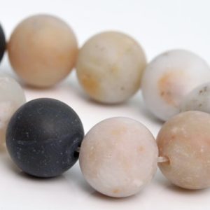 Shop Dendritic Agate Beads! 10MM Matte Parral Dendrite Agate Beads AAA Genuine Natural Gemstone Half Strand Round Loose Beads 7.5" BULK LOT 1,3,5,10,50 (105212h-1479) | Natural genuine round Dendritic Agate beads for beading and jewelry making.  #jewelry #beads #beadedjewelry #diyjewelry #jewelrymaking #beadstore #beading #affiliate #ad
