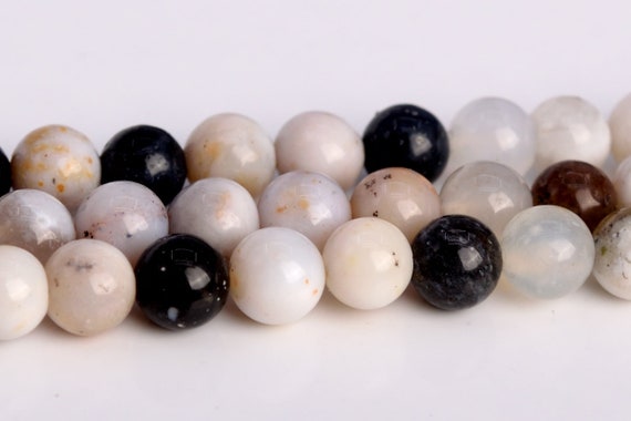 4mm Parral Dendrite Agate Beads Grade Aaa Genuine Natural Gemstone Full Strand Round Loose Beads 15.5" Bulk Lot 1,3,5,10,50 (104635-1261)