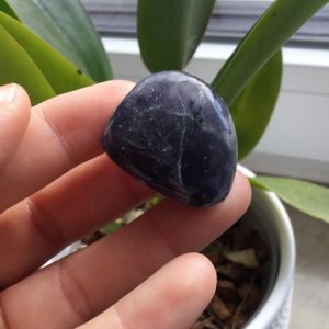 Dreamy TANZANITE Tumbled Stone – perfect for Reiki – Healing Energy | Natural genuine stones & crystals in various shapes & sizes. Buy raw cut, tumbled, or polished gemstones for making jewelry or crystal healing energy vibration raising reiki stones. #crystals #gemstones #crystalhealing #crystalsandgemstones #energyhealing #affiliate #ad