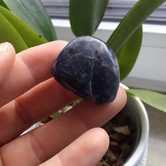 Dreamy Tanzanite Tumbled Stone - Perfect For Reiki - Healing Energy