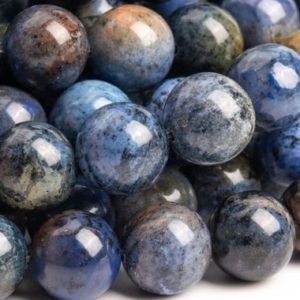 Shop Dumortierite Beads! 33 / 16 Pcs – 12MM Dumortierite Beads Grade AAA Genuine Natural South Africa Round Gemstone Loose Beads (105285) | Natural genuine round Dumortierite beads for beading and jewelry making.  #jewelry #beads #beadedjewelry #diyjewelry #jewelrymaking #beadstore #beading #affiliate #ad