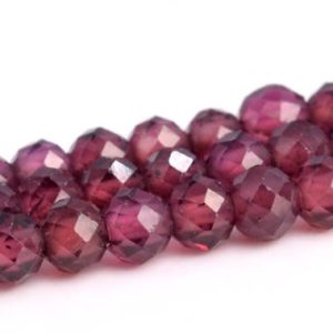 2MM Garnet Beads Grade AAA Genuine Natural Gemstone Full Strand Faceted Round Loose Beads 15.5" BULK LOT Options (102731-596) | Natural genuine faceted Garnet beads for beading and jewelry making.  #jewelry #beads #beadedjewelry #diyjewelry #jewelrymaking #beadstore #beading #affiliate #ad